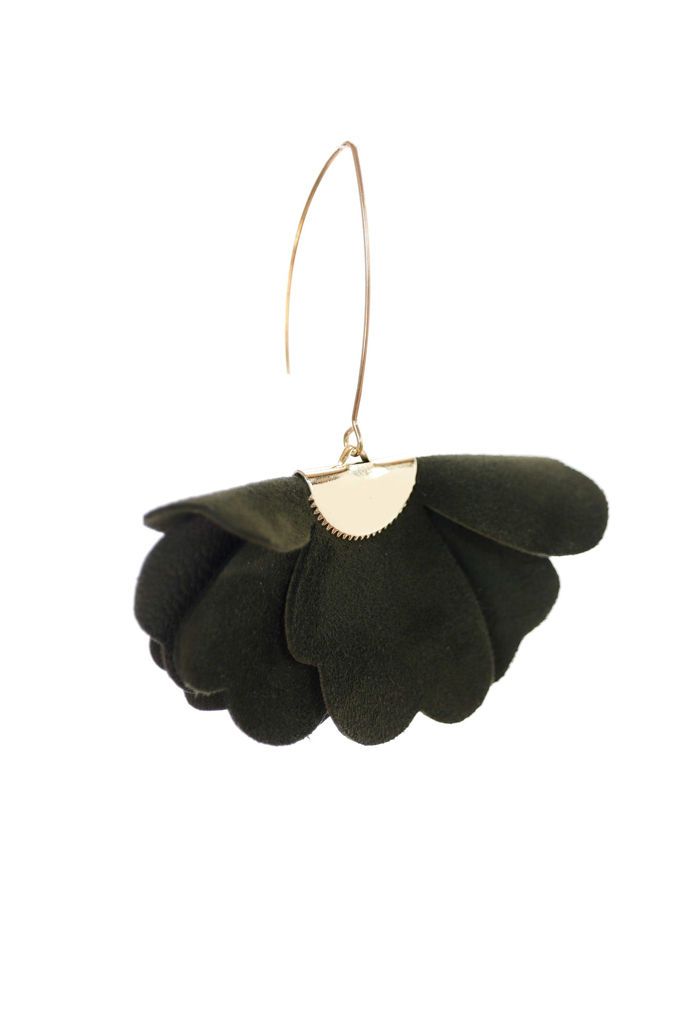 Cercei Floare mica - Verde Padure