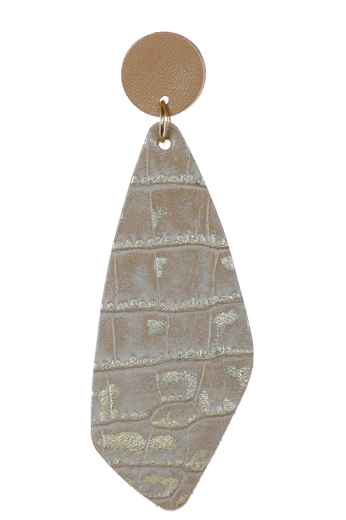 Cercei Drop - Animal print bej