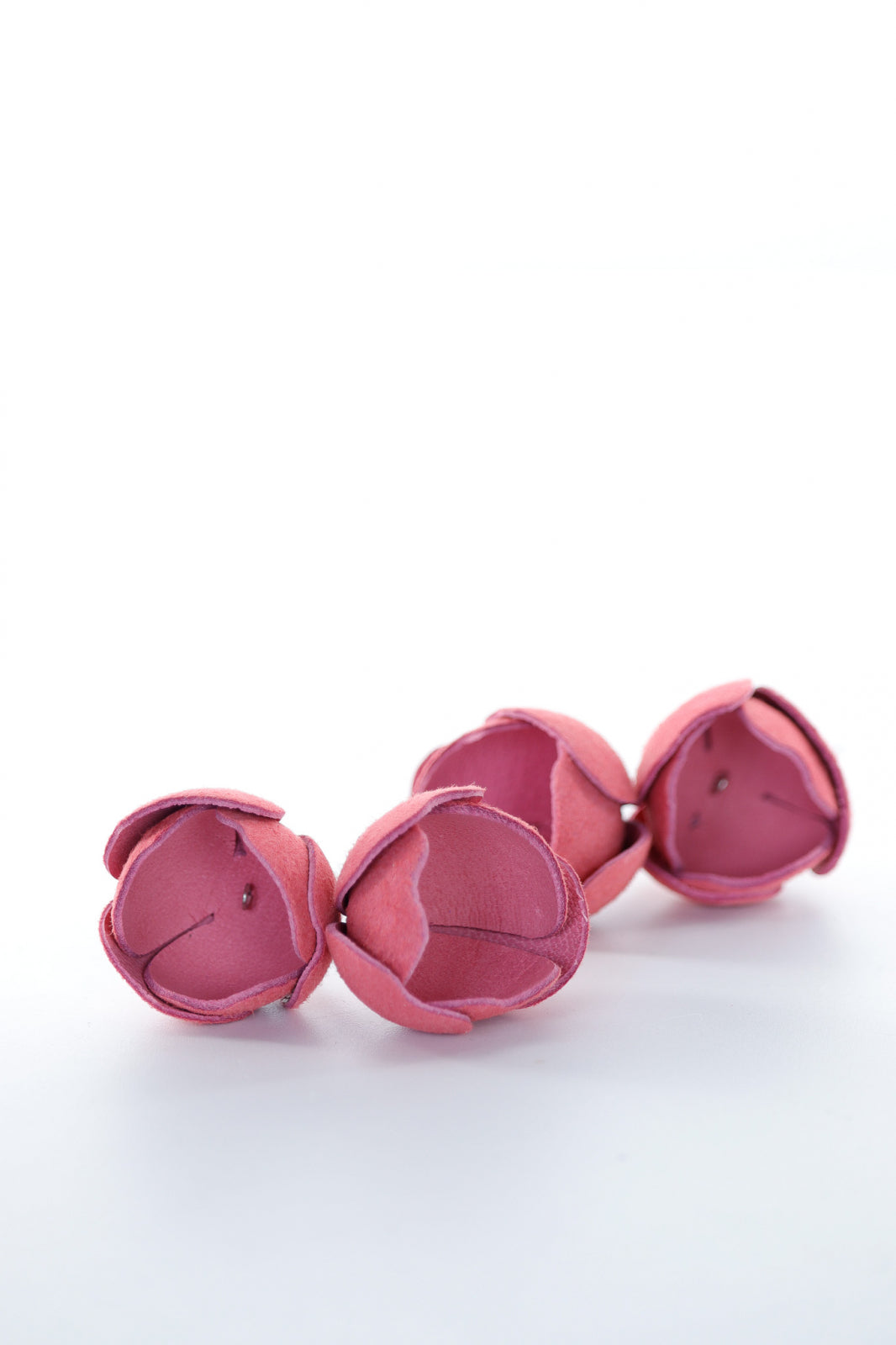 Cercei Imbratisari Florale - Blush Pink