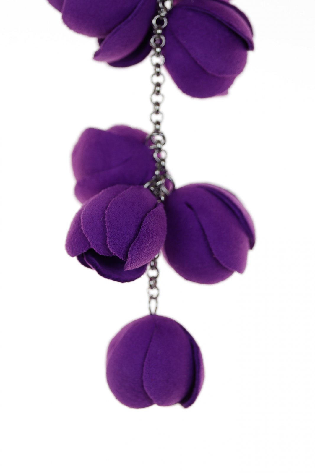 Cercei Ecouri Florale - Mov