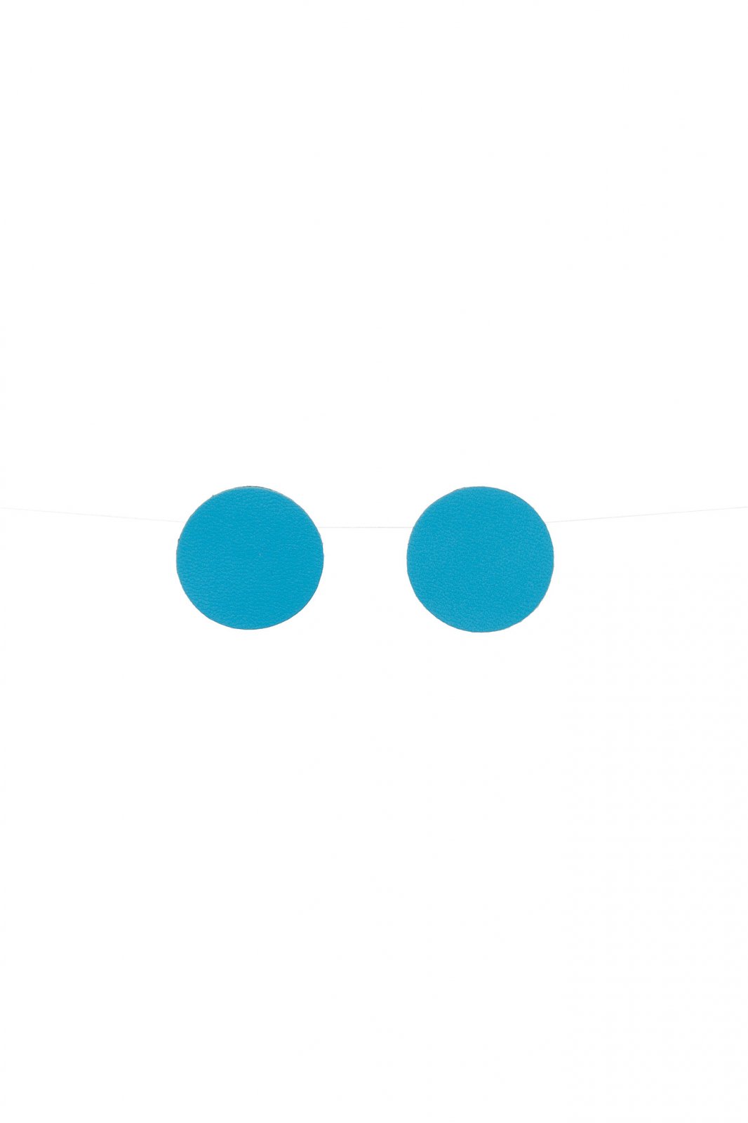 Cercei Cerc (2.5 cm) - Bleu