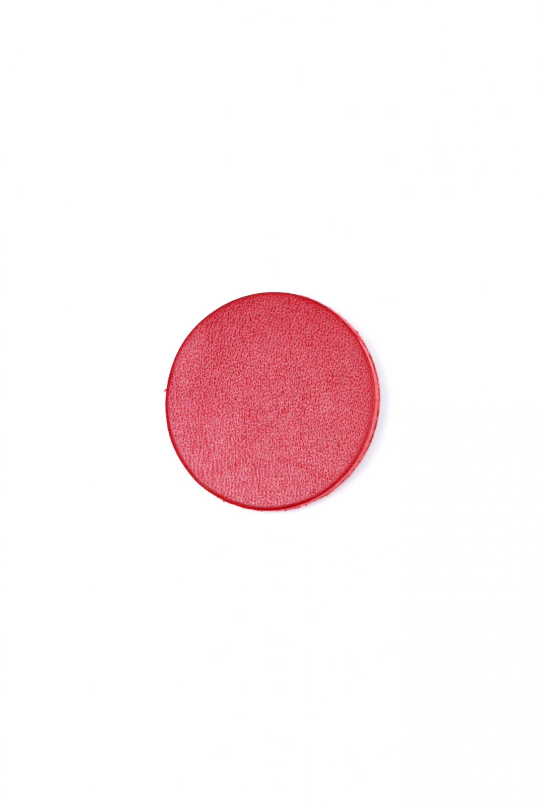 Hoop earrings - Matte red