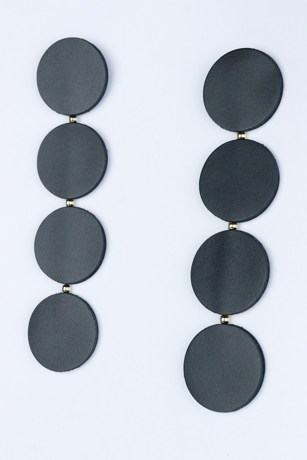 Hoop earrings - Black