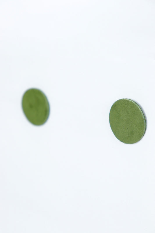 Hoop earrings - Green