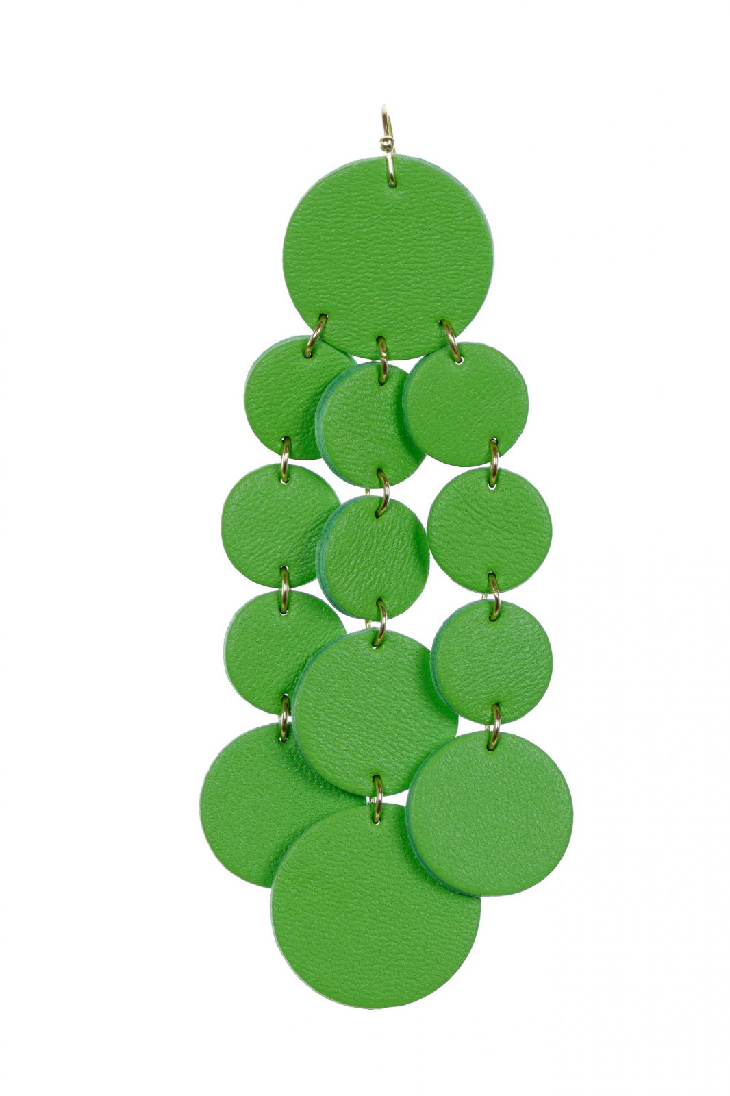 Confetti Earrings - Green