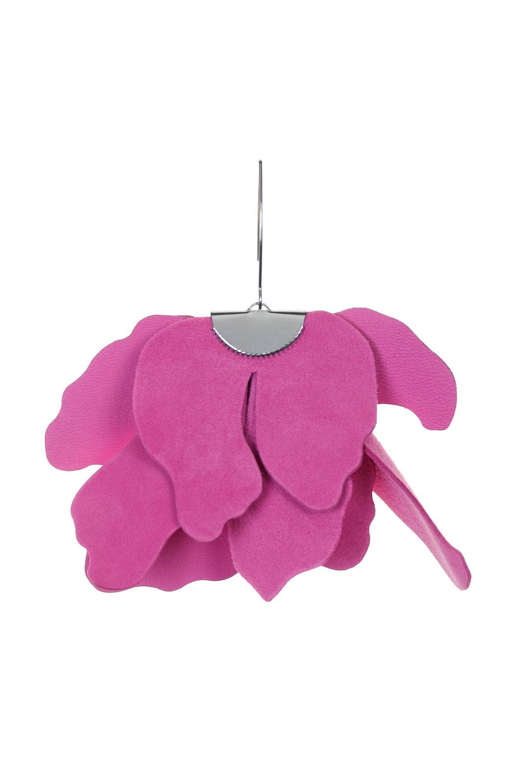 Cercei floare mare - Barbie Pink