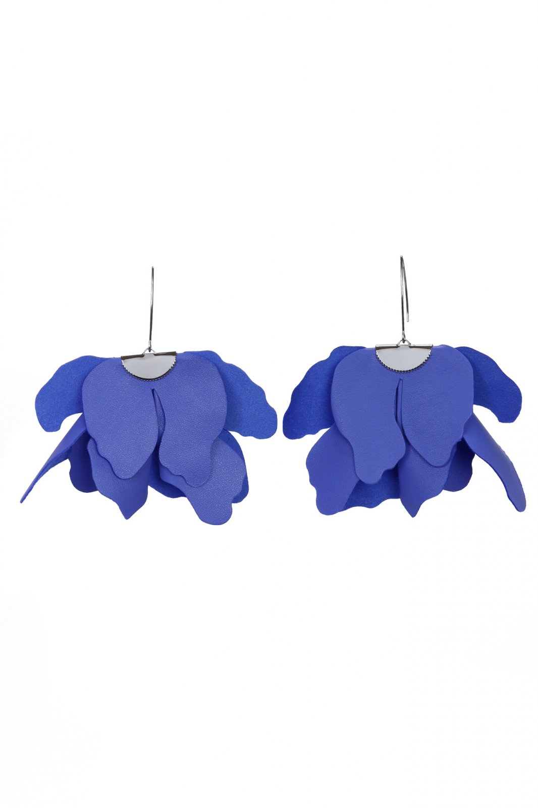 Cercei floare mare - Blue iris