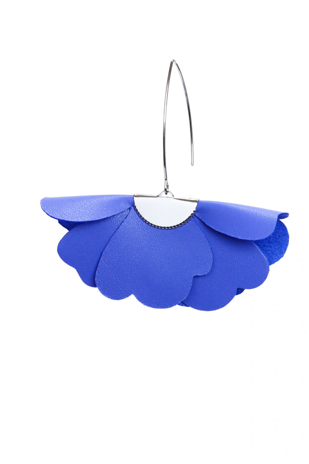 Small flower earrings - Blue iris