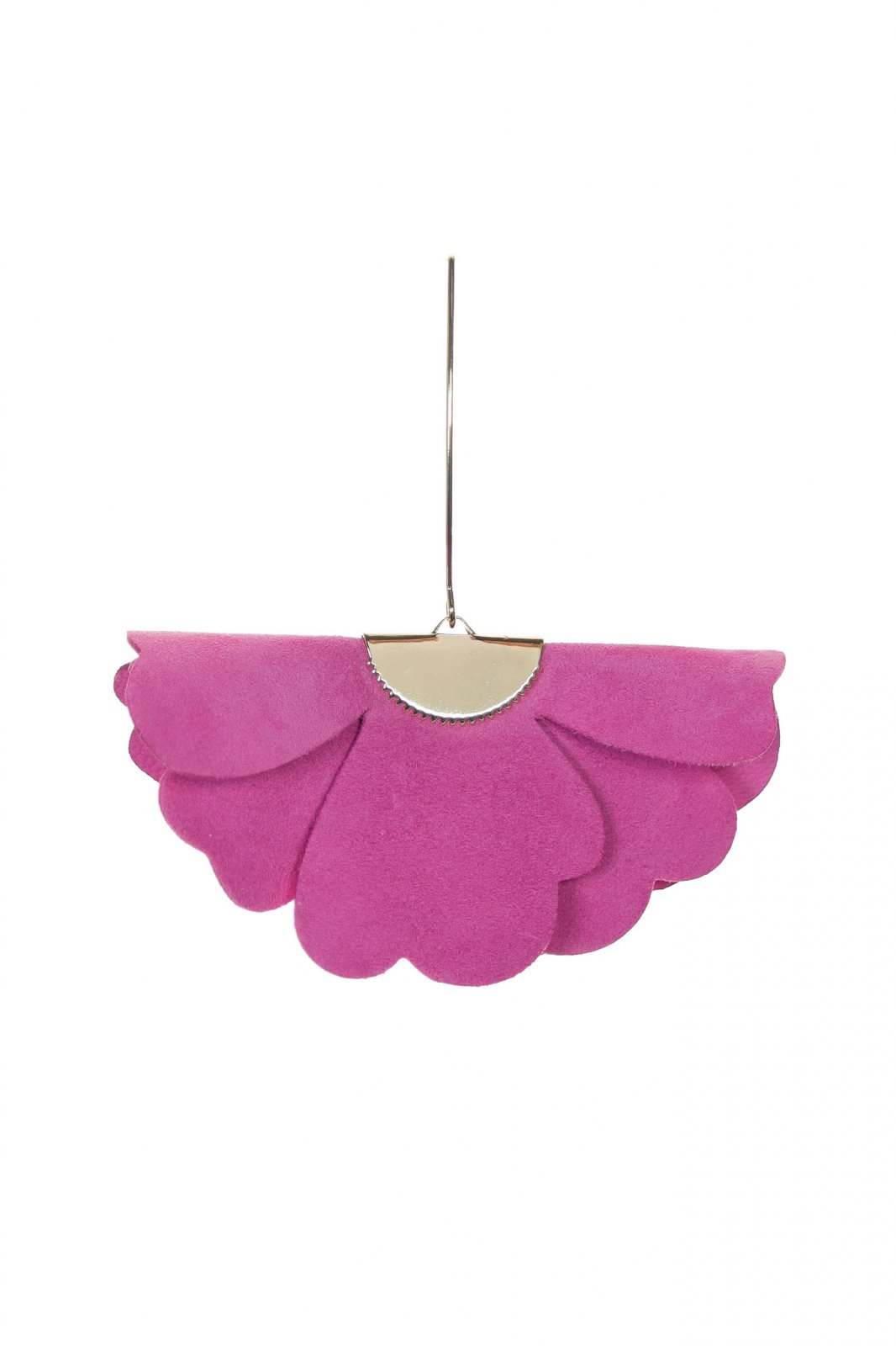 Cercei floare mica - Barbie pink
