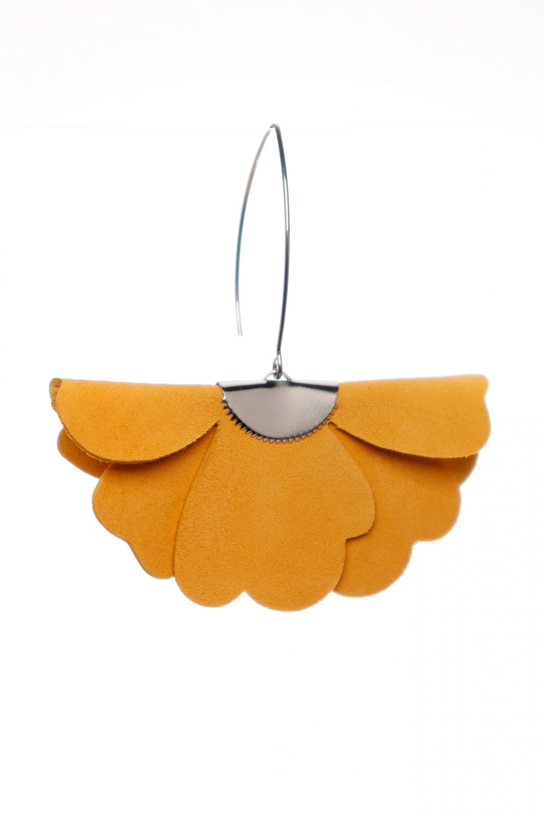 Cercei floare mica - Golden yellow