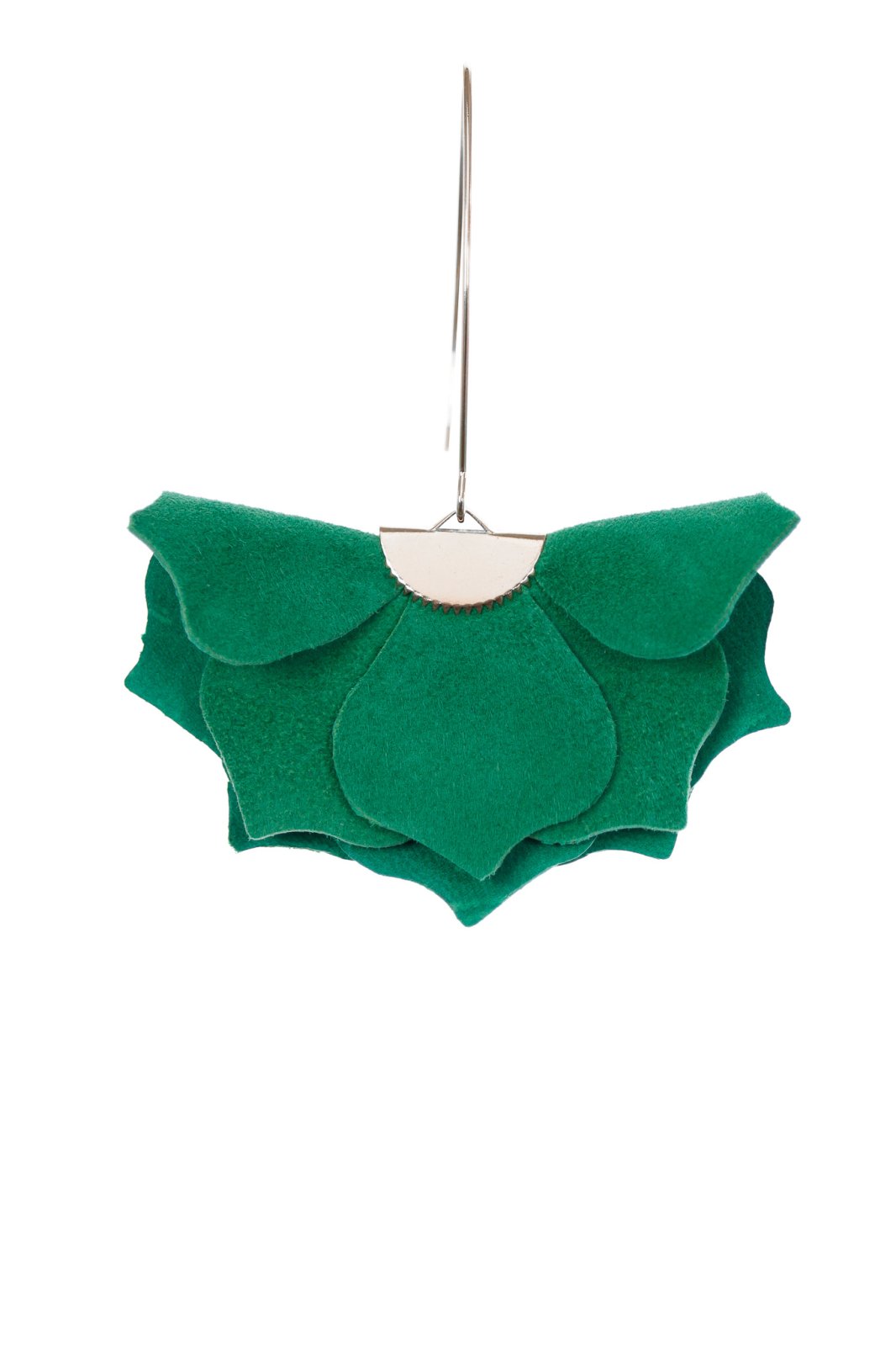 Cercei Urban Petals - Verde Smarald
