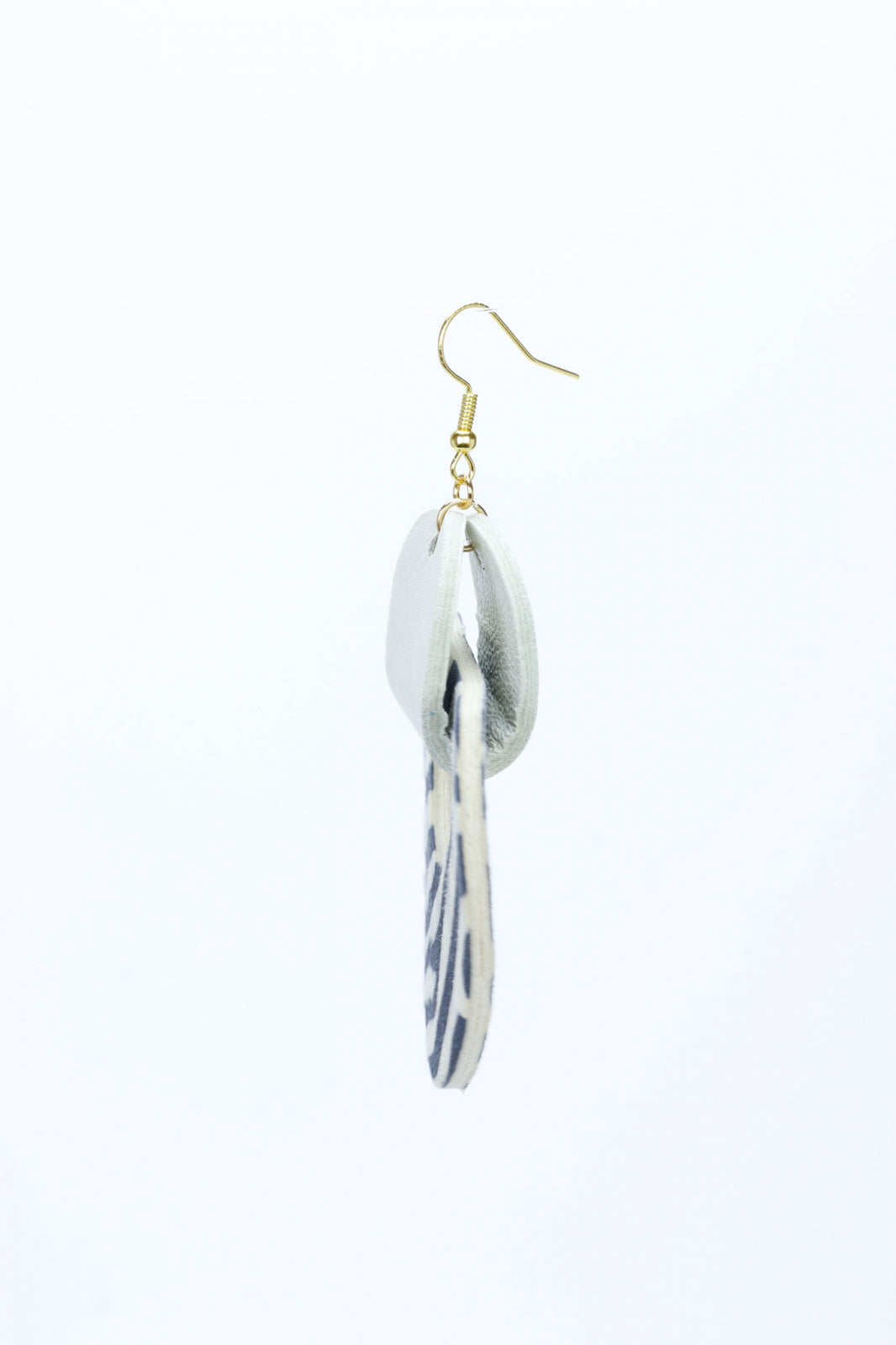 Geometric earrings - Animal print