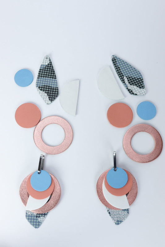 Mix&Match Earrings - Pastel chic