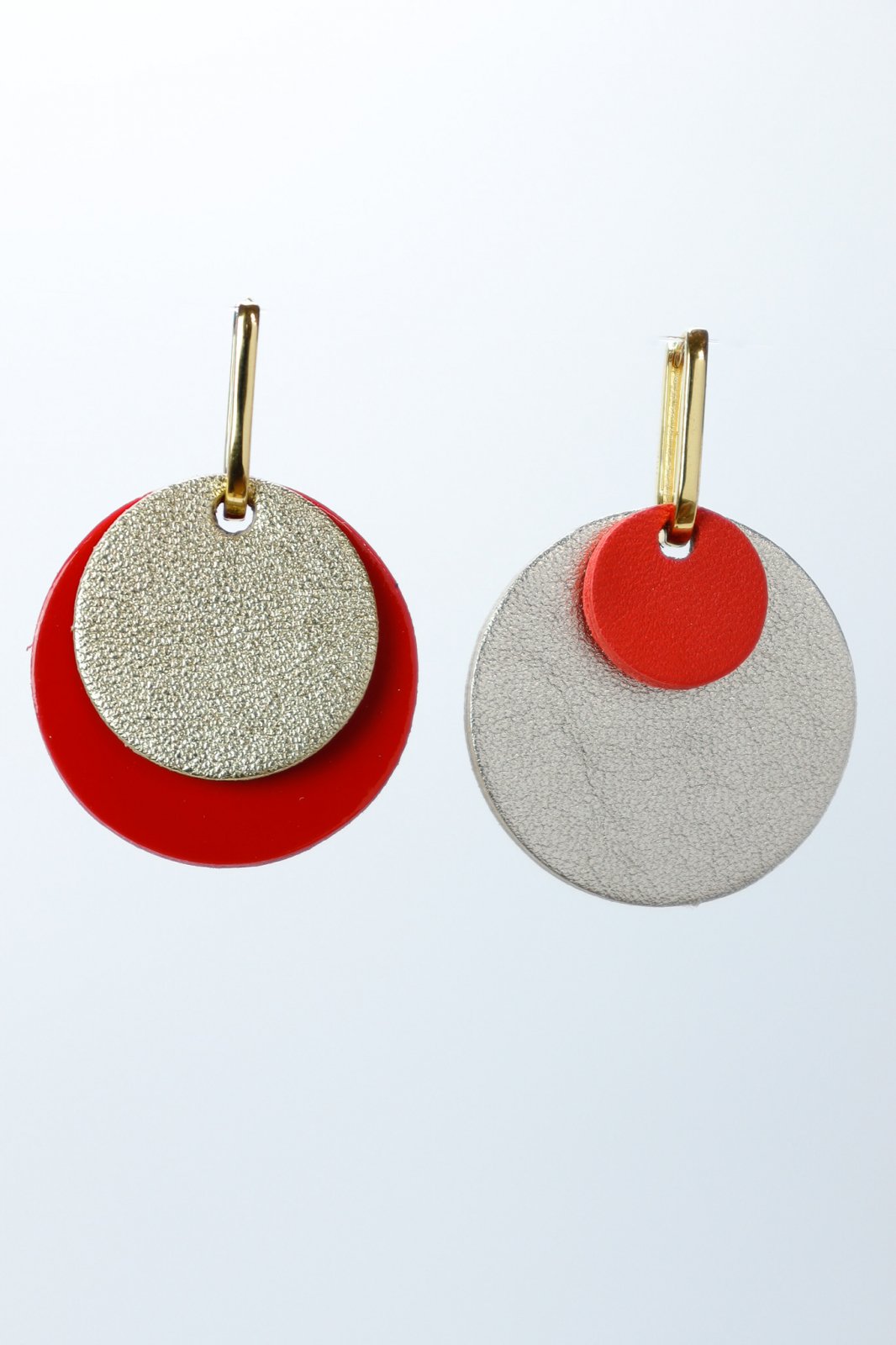 Mix&Match Earrings - Urban Glam - 925 Silver Gold Plated