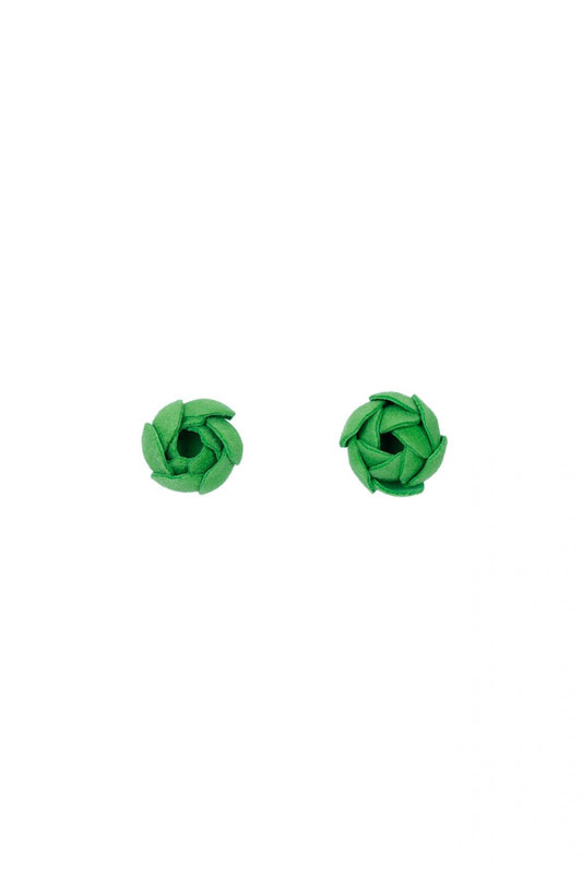Cercei Trandafir - Verde deschis