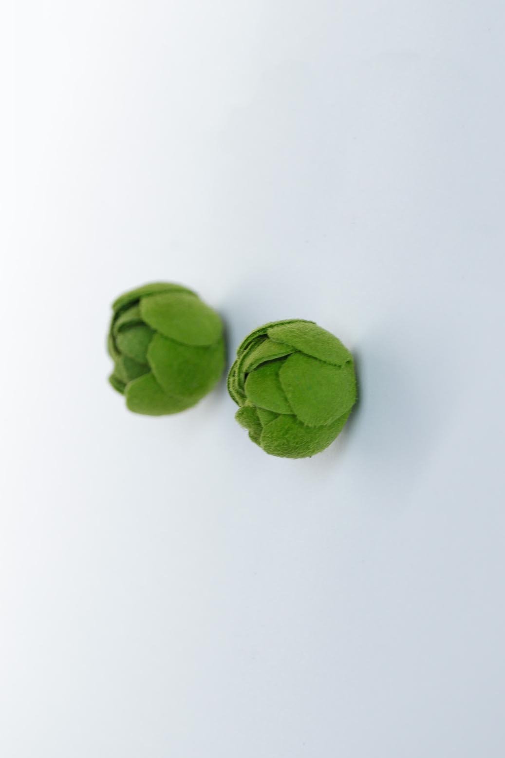 Cercei Trandafir - Verde lime
