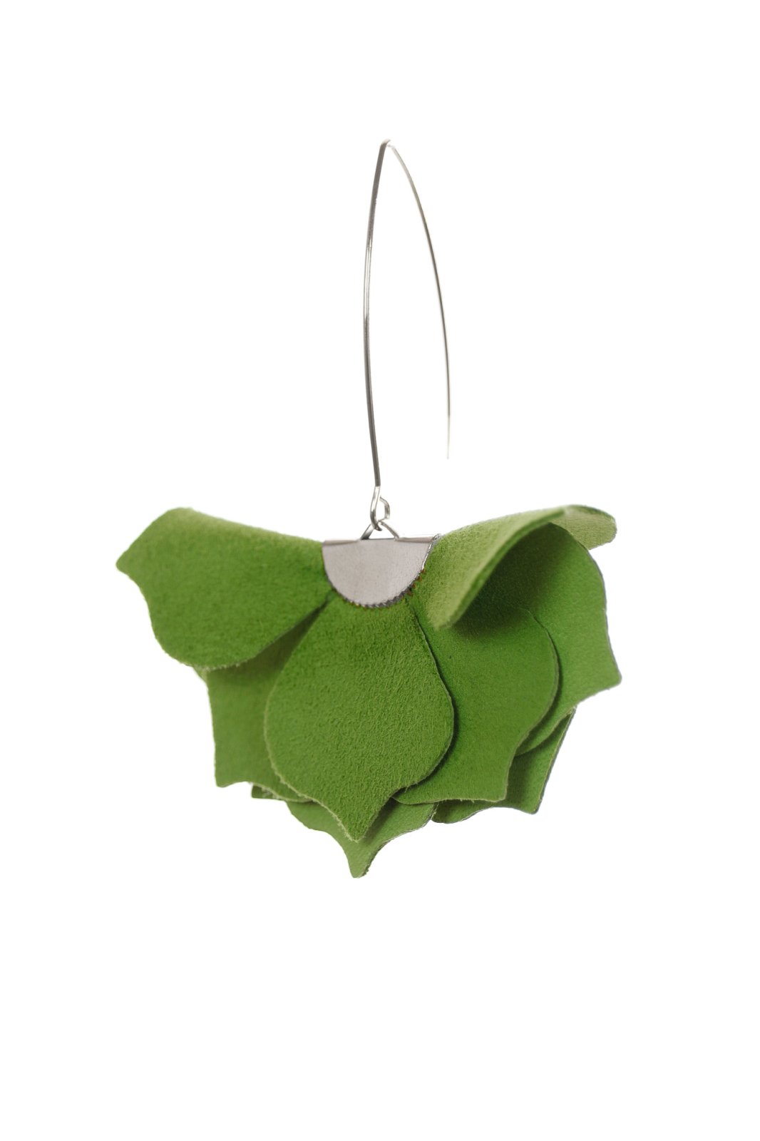 Cercei Urban Petals - Verde fistic