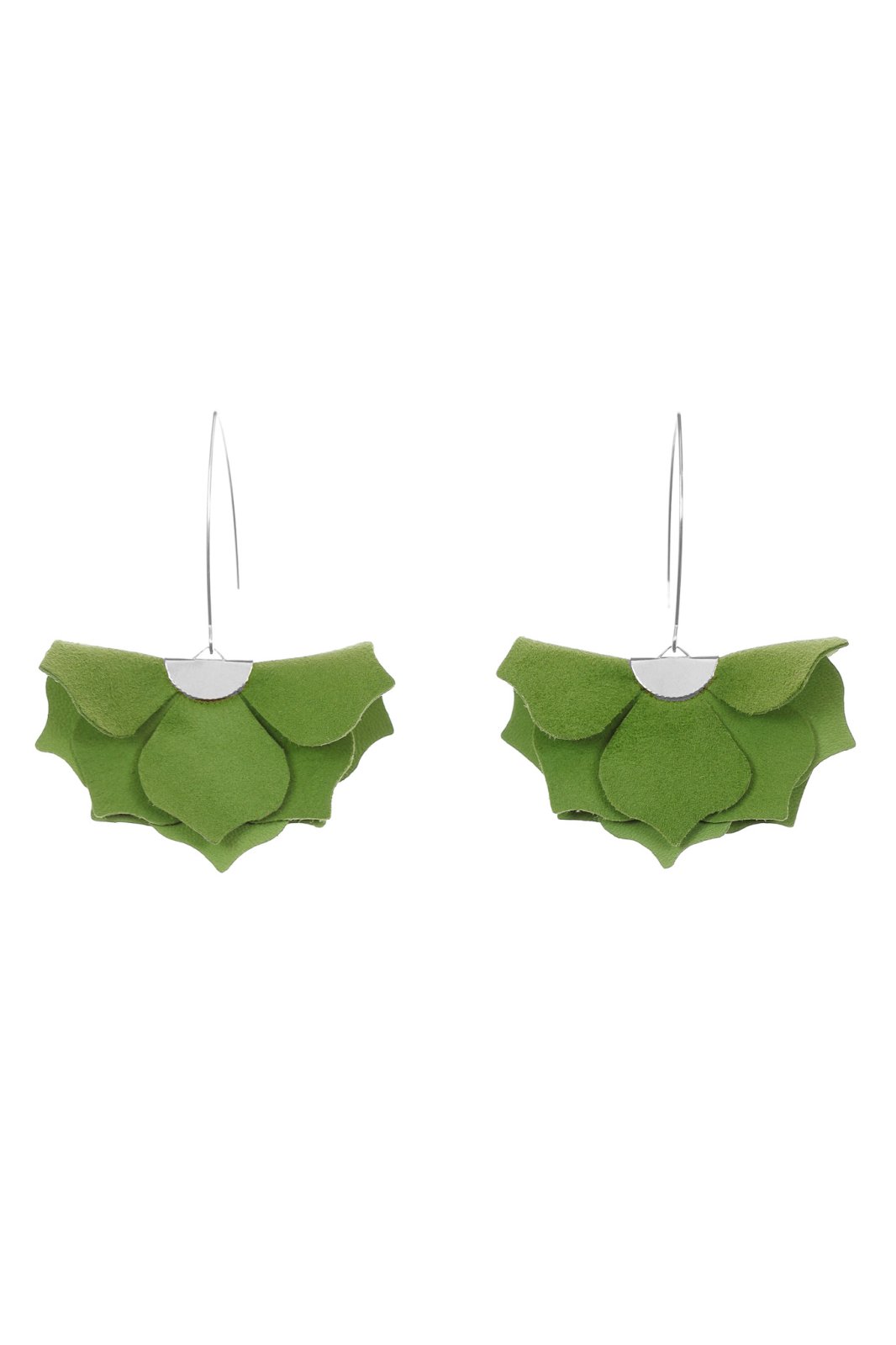 Cercei Urban Petals - Verde fistic