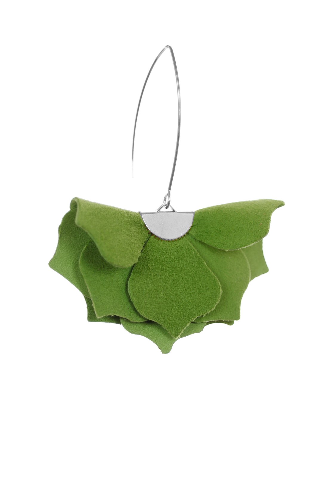 Cercei Urban Petals - Verde fistic