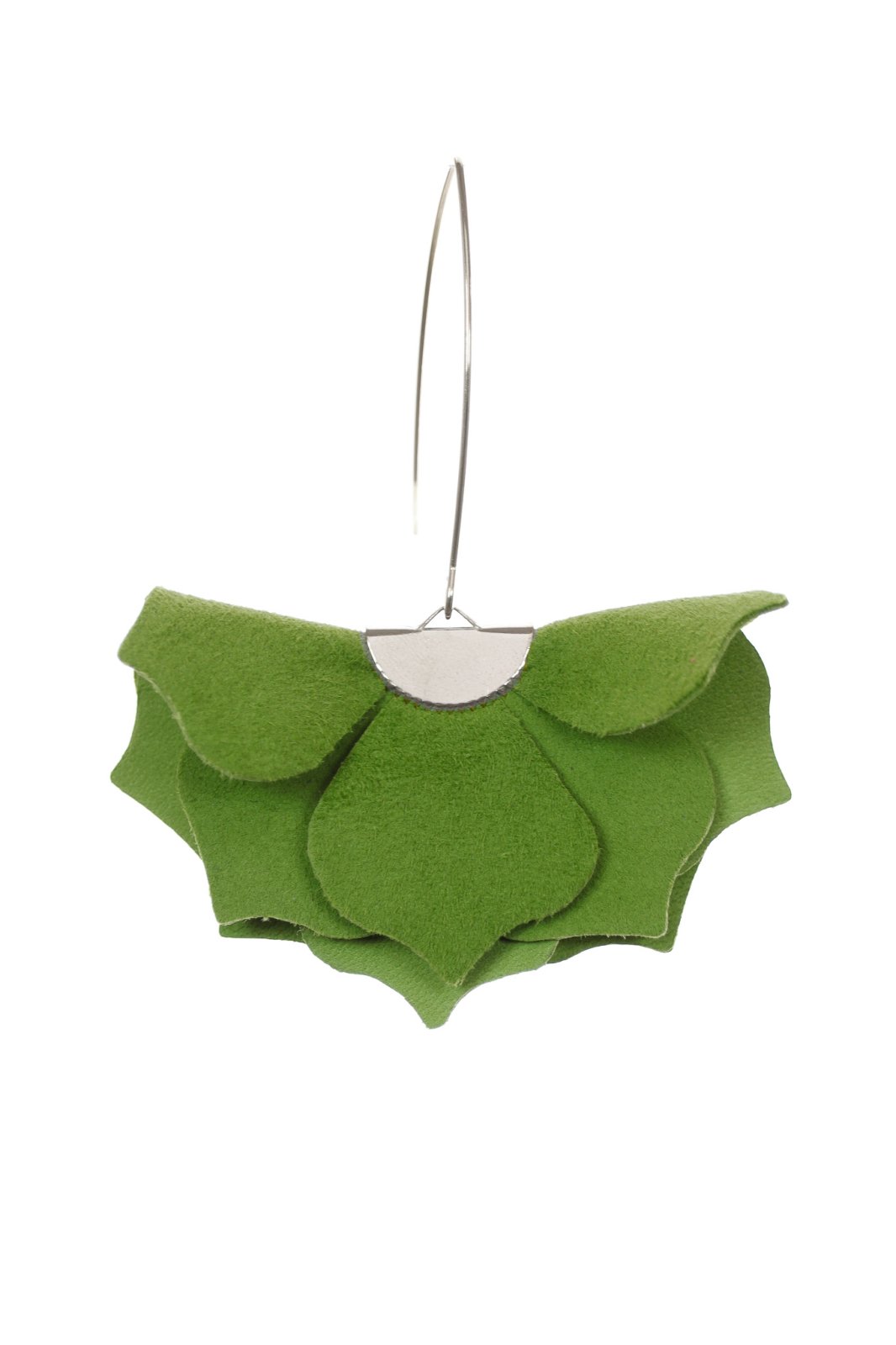 Cercei Urban Petals - Verde fistic