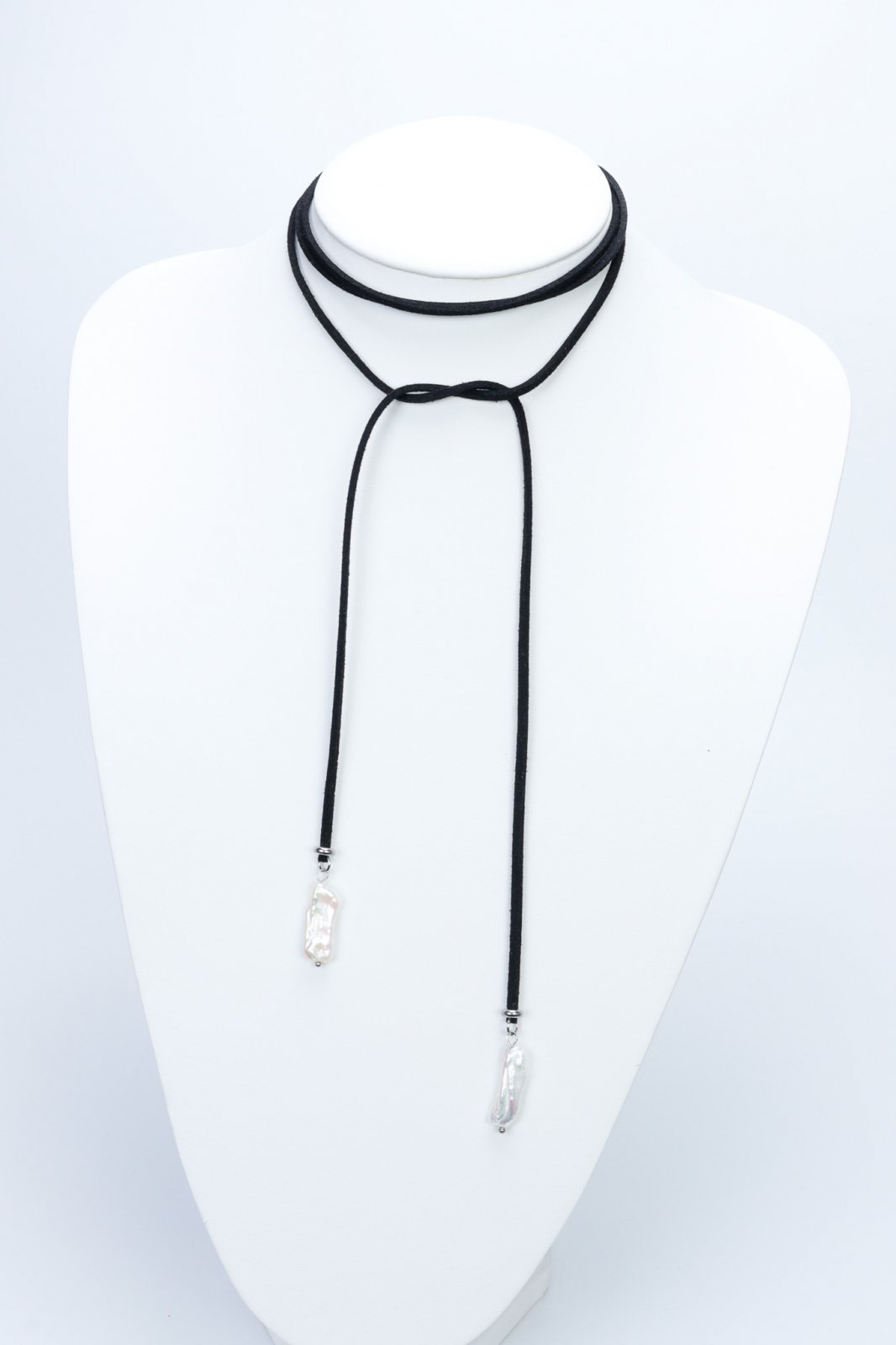Colier choker cu perle naturale