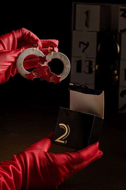 Cercei Coronita cu stele