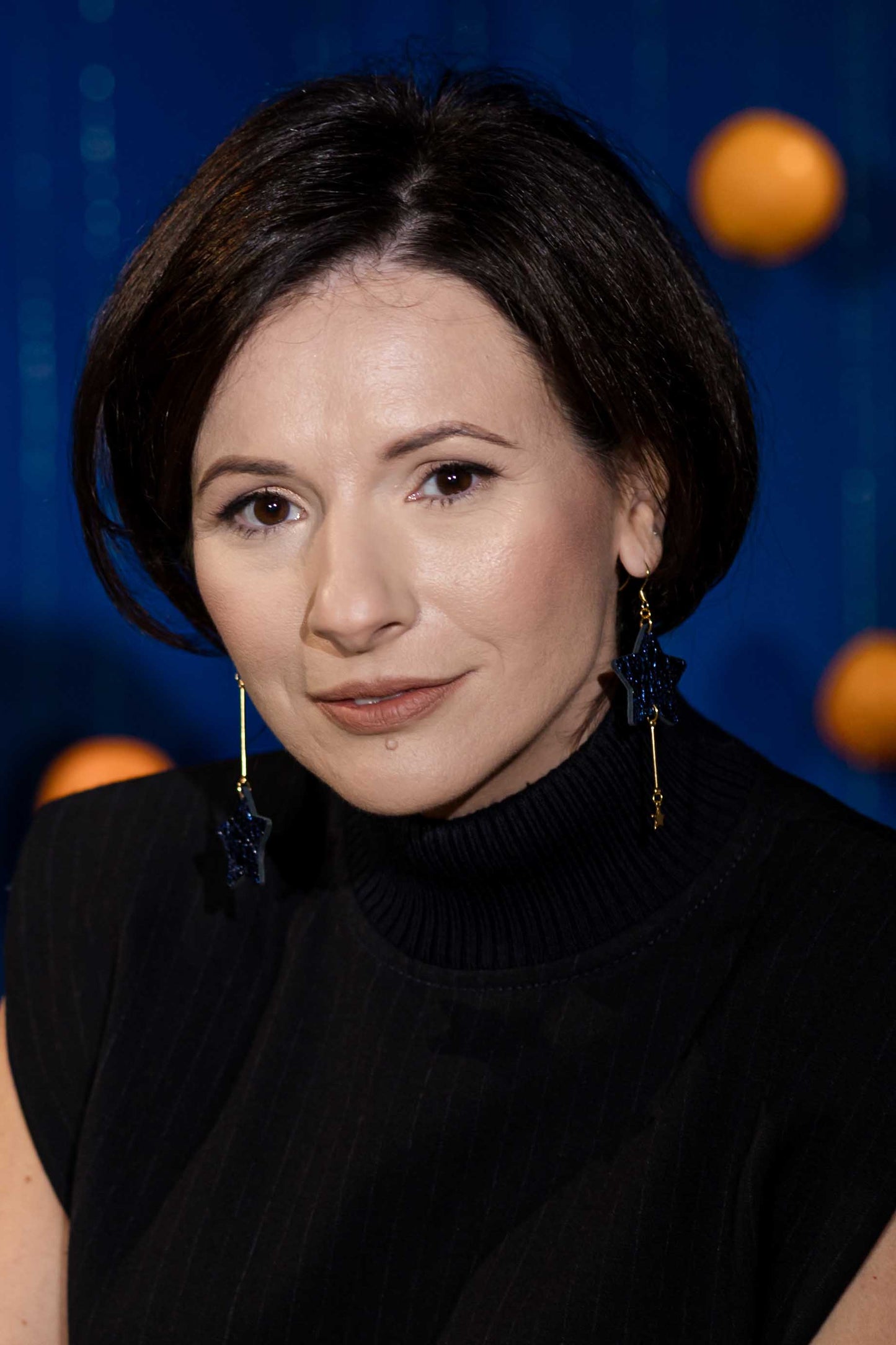 Cercei Stelute Asimetrici - Silent night