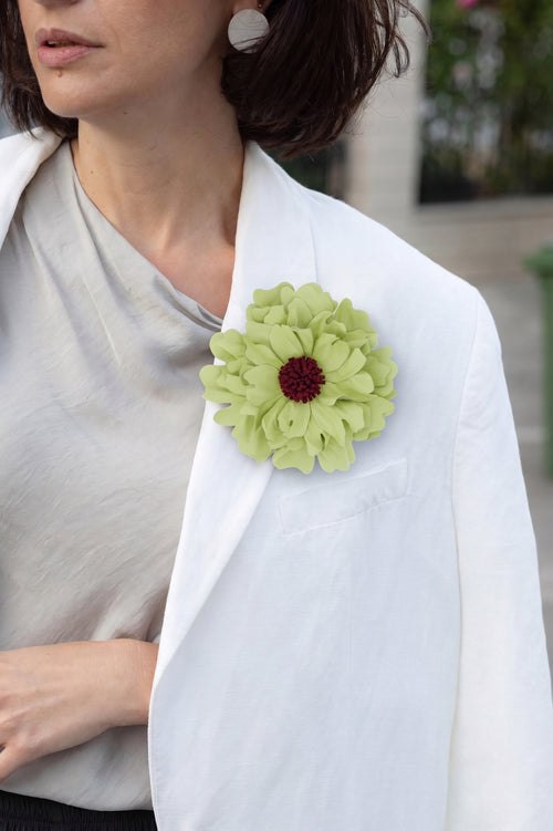 Brosa Zahira - Apple green