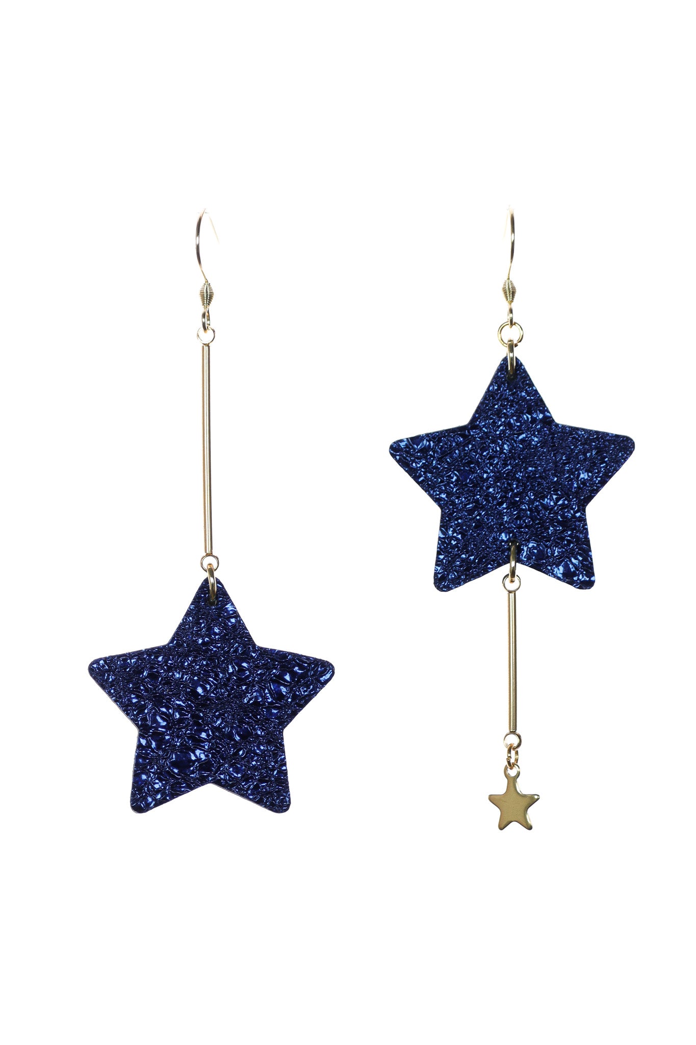 Cercei Stelute Asimetrici - Silent night