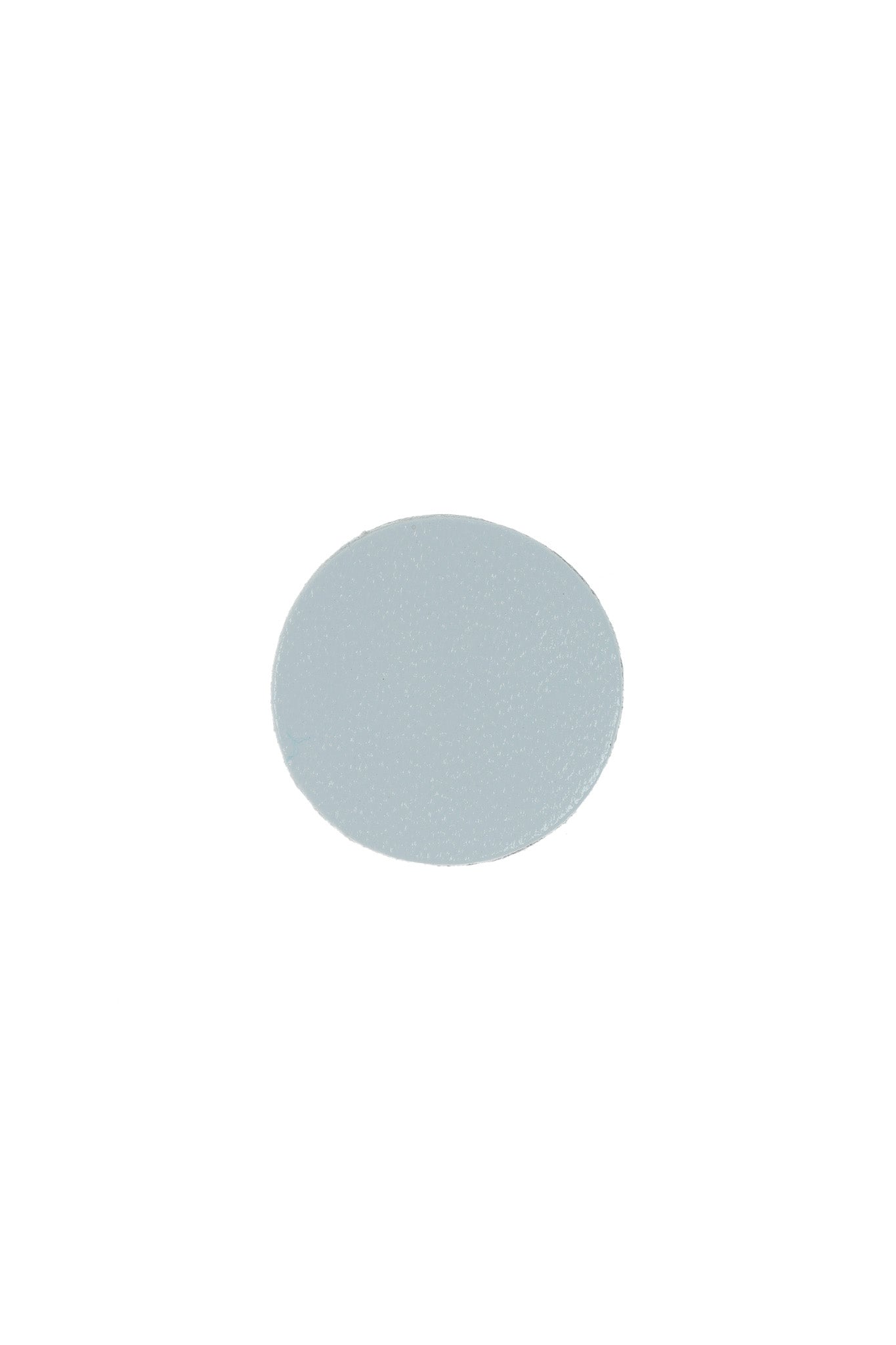 Cercei Cerc (2.5 cm) - Alb lucios