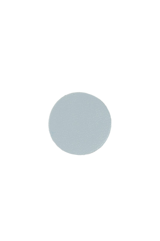 Cercei Cerc (2.5 cm) - Alb lucios