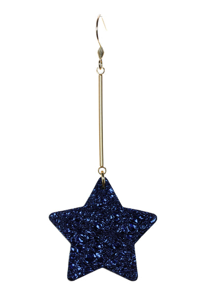 Cercei Stelute Asimetrici - Silent night