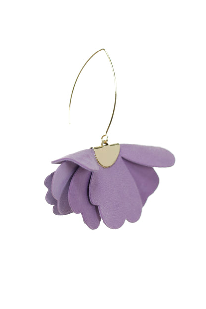 Cercei Floare Mica - Lila
