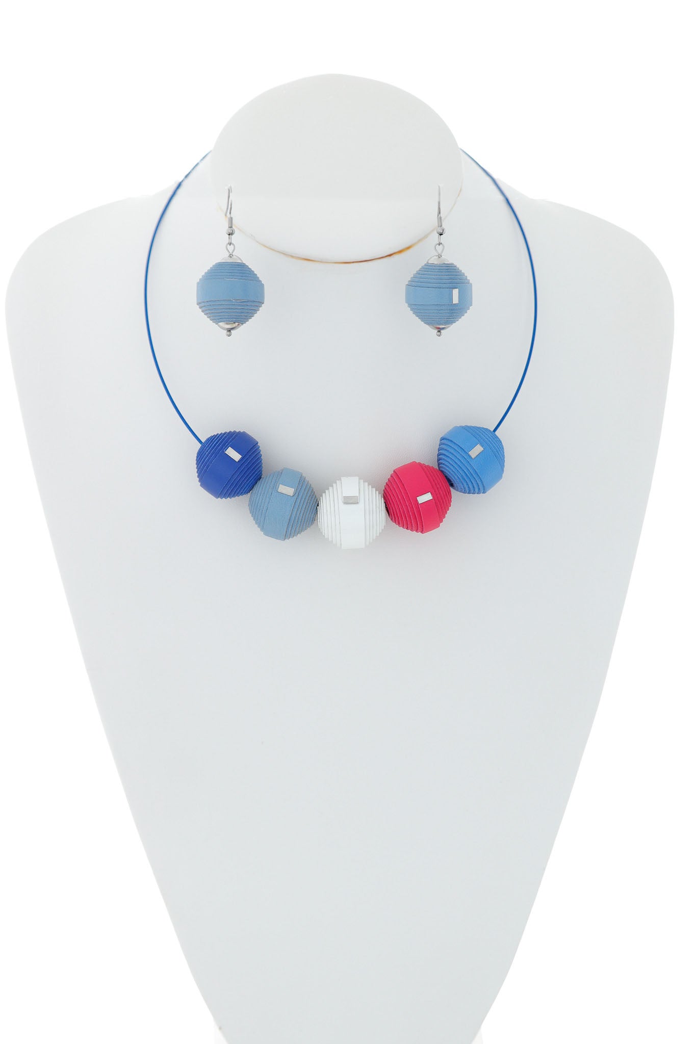 Set Colier + Cercei Leatherbonbon (303)