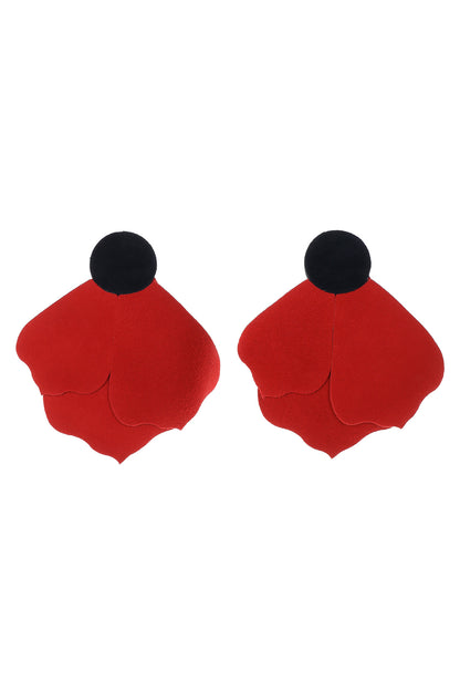 Cercei Aripi - Rosu + Negru