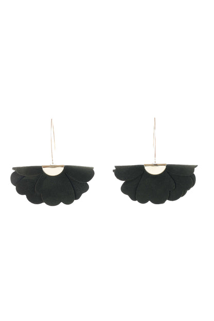 Cercei Floare mica - Verde Padure