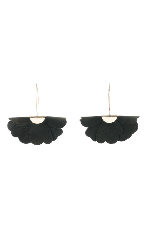 Cercei Floare mica - Verde Padure