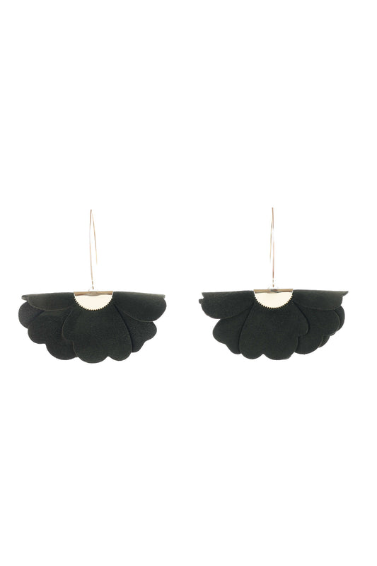 Cercei Floare mica - Verde Padure