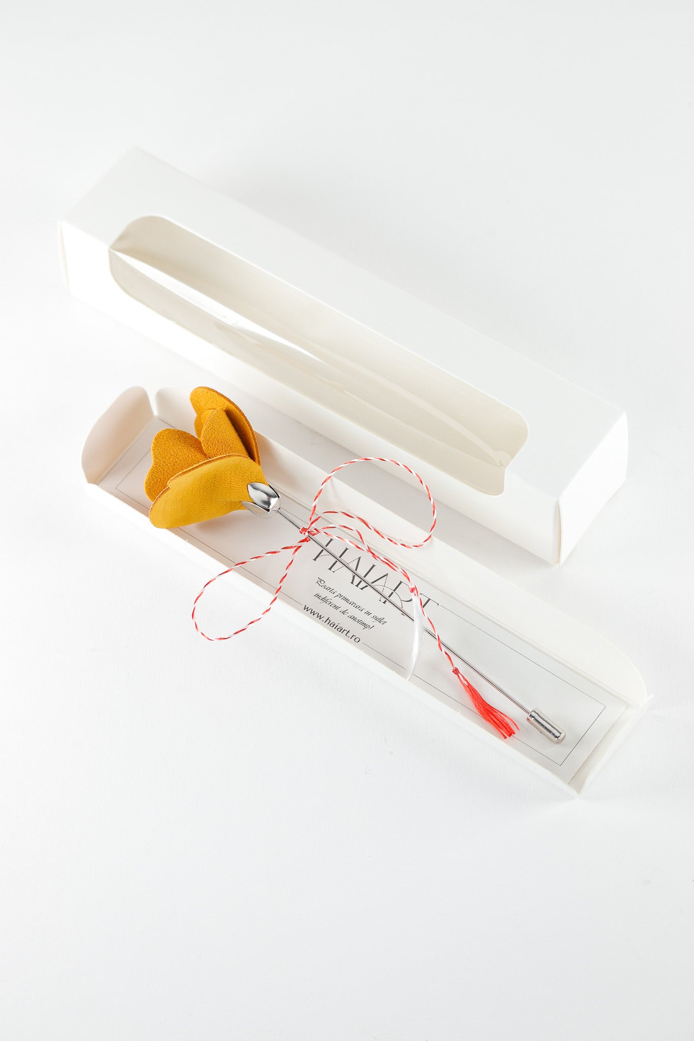 Brosa Garoafa - Amber