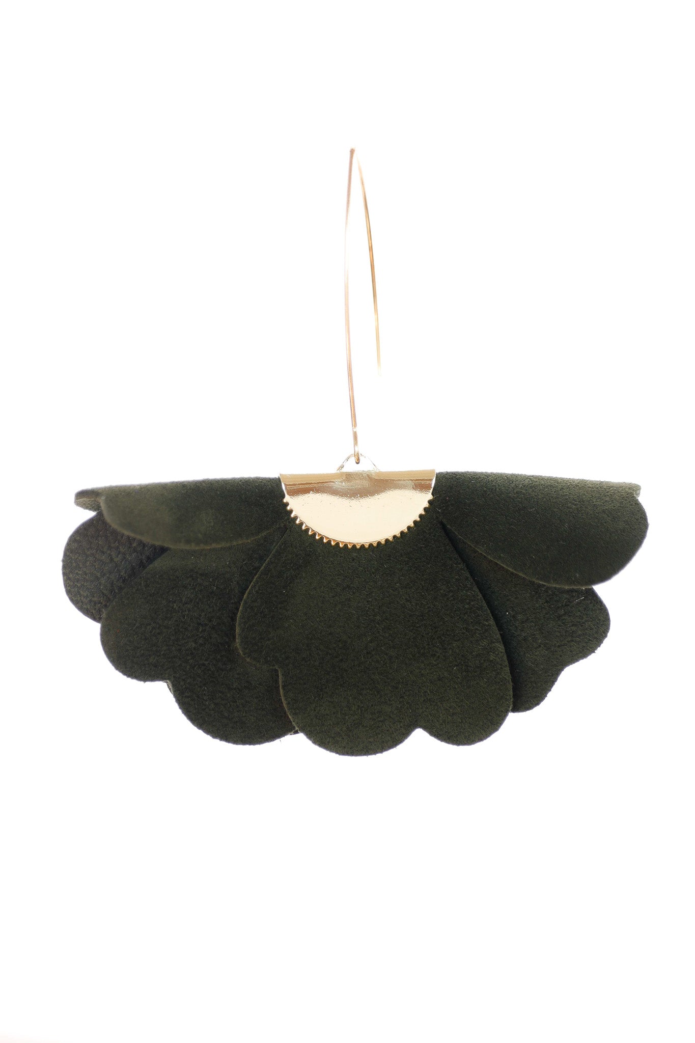 Cercei Floare mica - Verde Padure