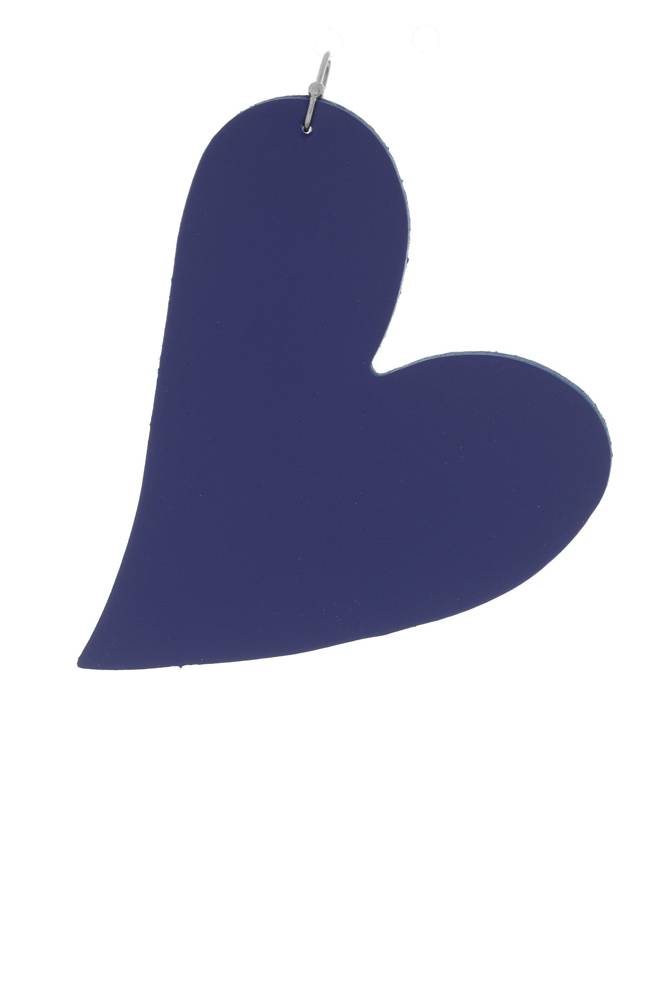 Cercei inima - Bleumarin