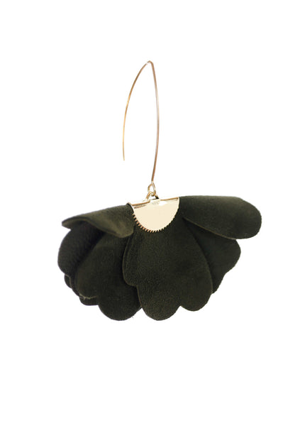 Cercei Floare mica - Verde Padure