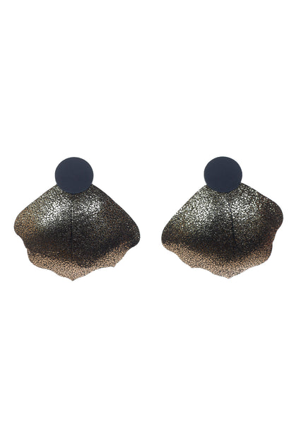 Cercei Aripi - Bronz + Negru