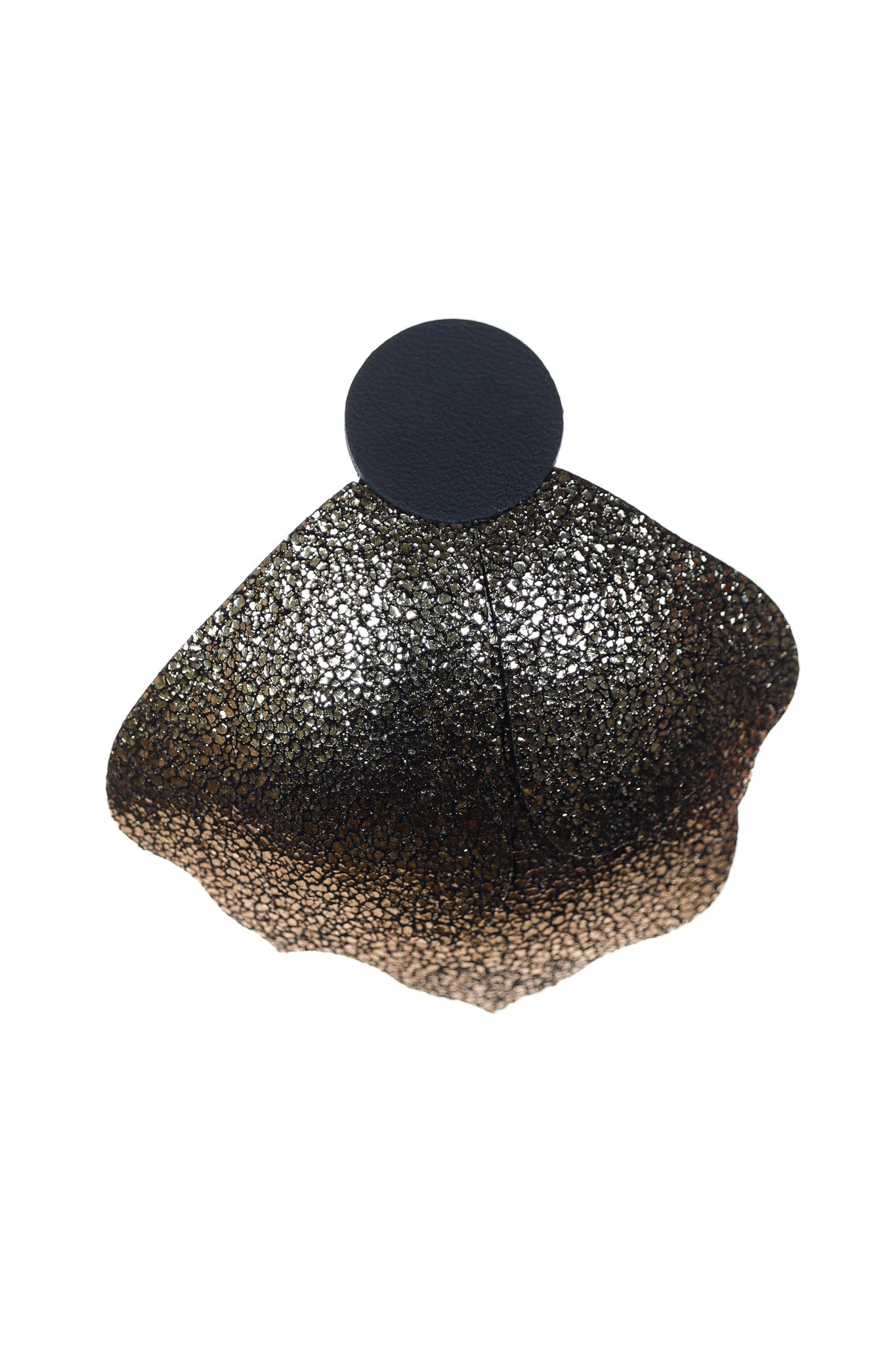 Cercei Aripi - Bronz + Negru