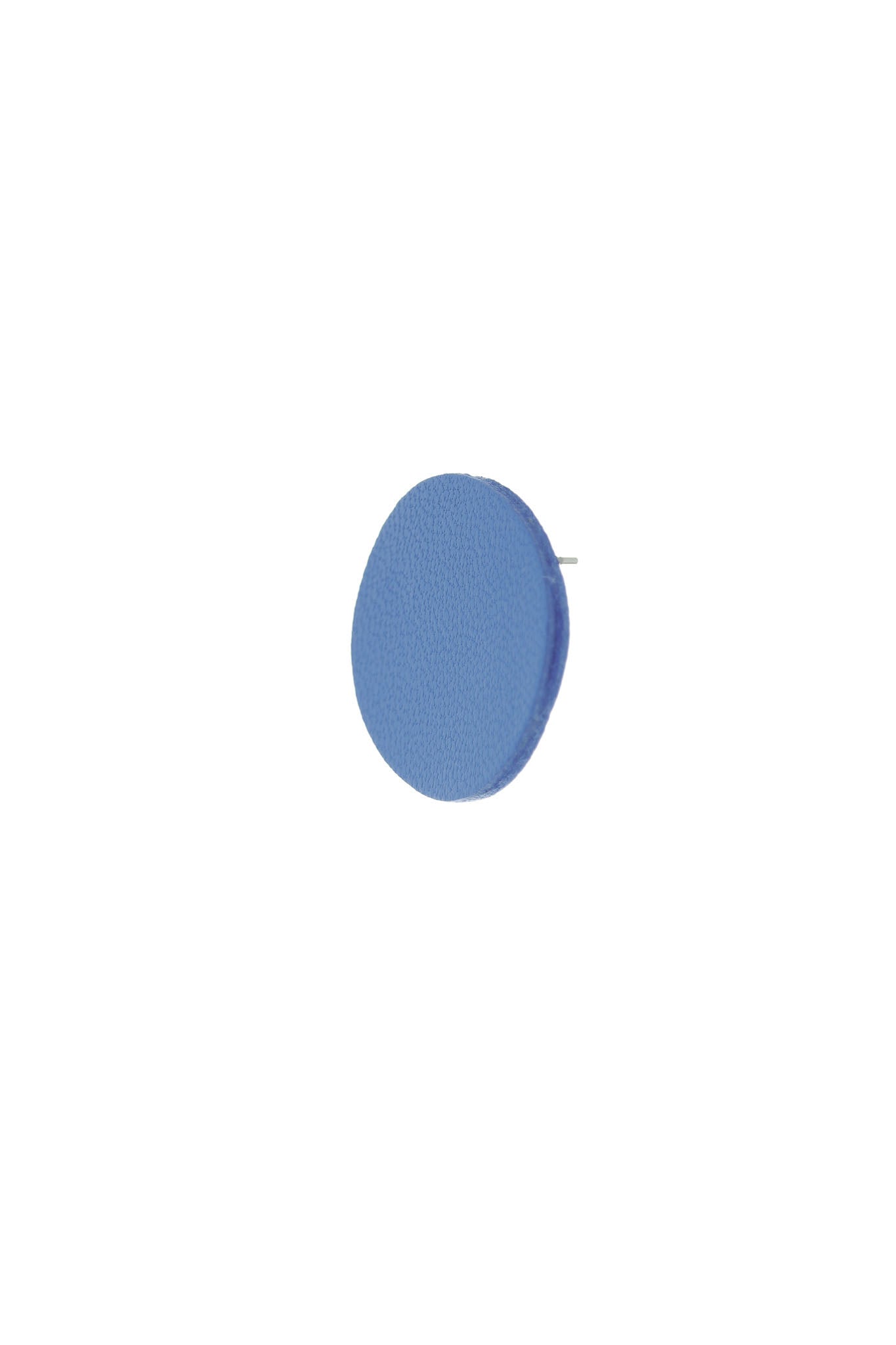 Cercei Cerc (2.5 cm) - Albastru Seren
