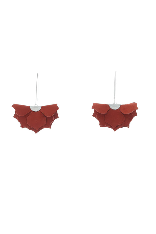 Cercei Urban Petals - Caramiziu