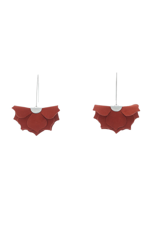 Cercei Urban Petals - Caramiziu