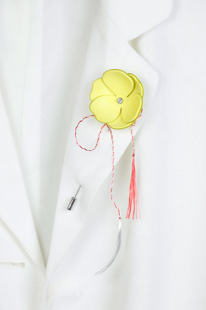 Brosa Panseluta - Galben