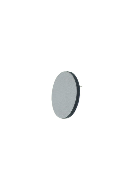 Cercei Cerc (2.5 cm) - Argintiu metalizat