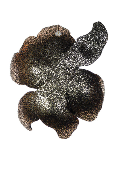 Cercei Soapte la ureche - Negru + Auriu